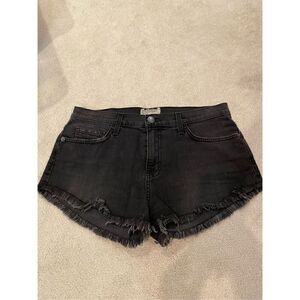 Current Elliott black cutoff shorts size 27